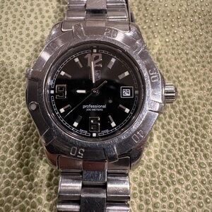 Tag Heuer Stainless Steel Women’s Professional Diver’s Watch